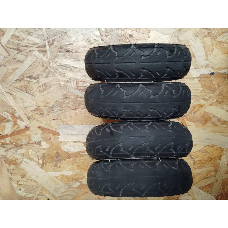 OCCASIONS hvidvæggede dæk x4 + slange x4
