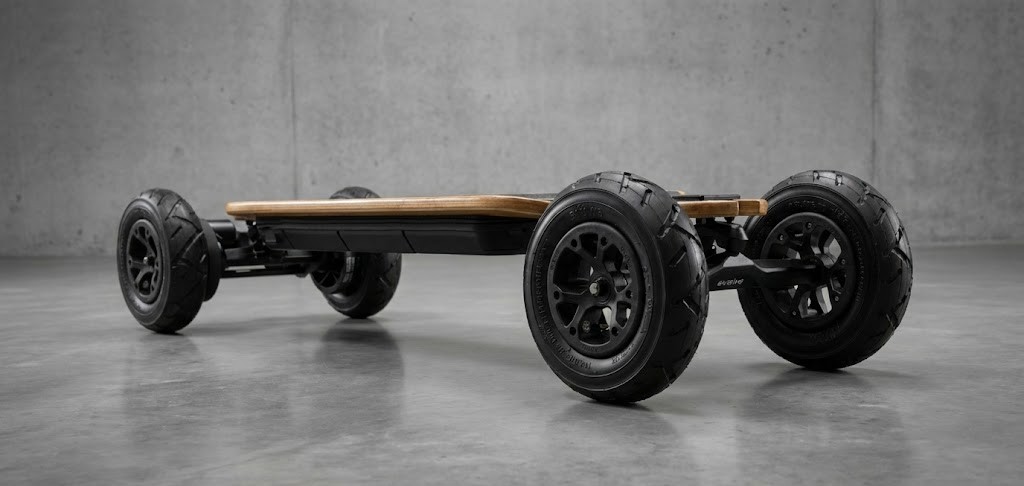 Pneus 7 pouces tout-terrain noirs